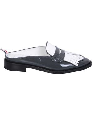 Thom Browne Flats - White