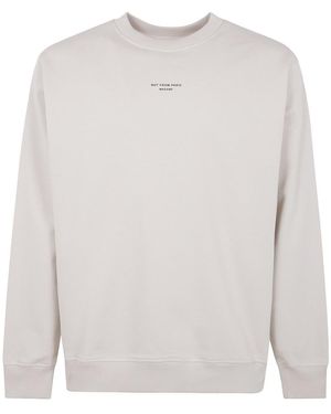 Drole de Monsieur Le Sweatshirt Slogan Classique - White