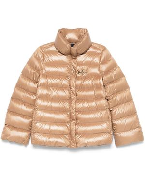 Fay Gancio Down Jacket - Natural