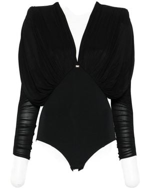 Elisabetta Franchi Bodysuits - Black