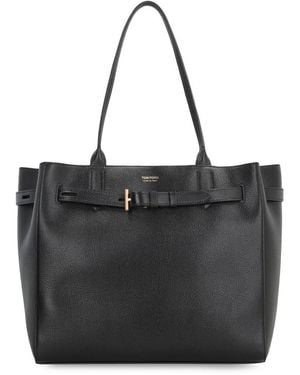 Tom Ford Audrey Media Tote Bag - Black