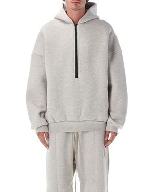 Fear Of God Athletic Halfzip Hoodie - Grey