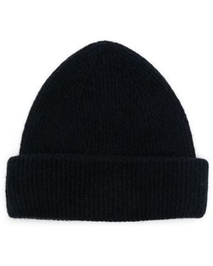 Roberto Collina Wool Hat Double Flap Accessories - Black