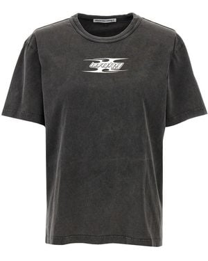 T By Alexander Wang Logo T-Shirt - Black