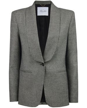 Redemption Sequins Smoking Blazer - Black