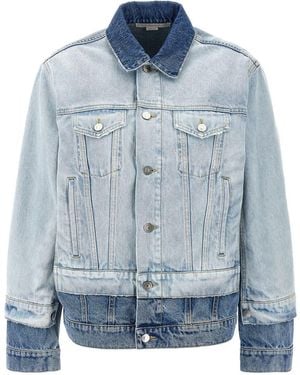 Stella McCartney Layered Denim Jacket - Blue