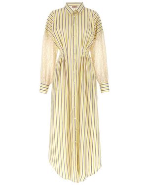 Le twins 'Cristina' Dress - Metallic