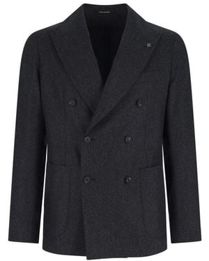 Tagliatore Coatsjackets - Blue