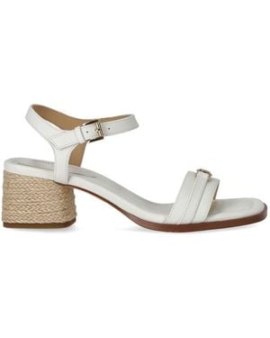 Michael Kors Mandy Heeled Sandal - White