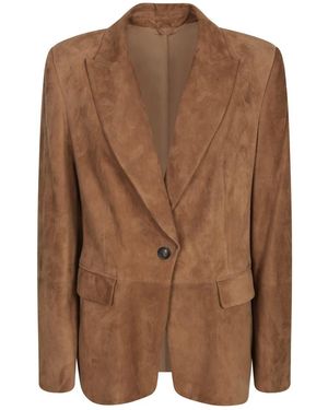 Brunello Cucinelli Jackets - Brown