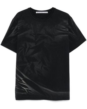 Alexander Wang Crease Wash T-Shirt - Black