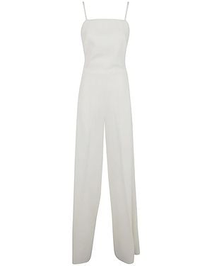 Max Mara Elvy Cady Jumpsuit - White