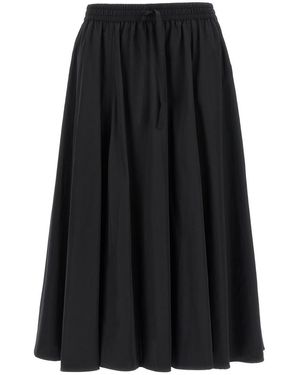 KENZO 'Boke 2.0' Midi Skirt - Black