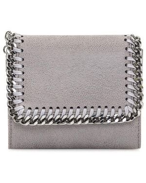 Stella McCartney Falabella Small Wallet - Grey