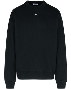 Off-White c/o Virgil Abloh Vibe Arrow Skate Crewneck - Black