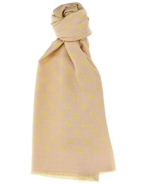 Fendi 'Ff' Shawl - Natural