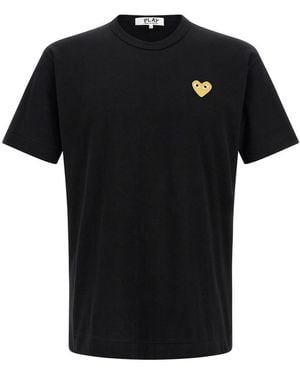 COMME DES GARÇONS PLAY Heart' T-Shirt - Black