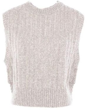 Brunello Cucinelli Sweaters - White