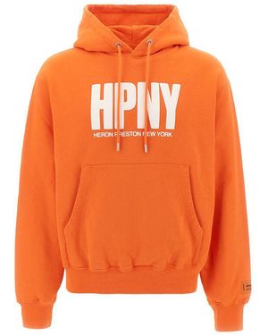 Heron Preston Sweatshirts - Orange