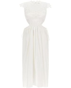 Self-Portrait Dress - White