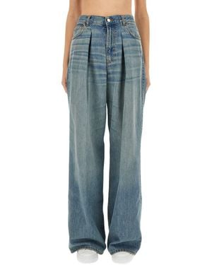 Haikure "Candy Wide-Leg" Jeans - Blue