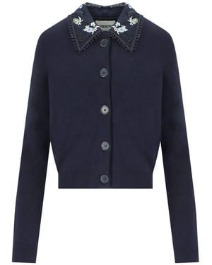 Essentiel Antwerp Hollandia Cardigan - Blue