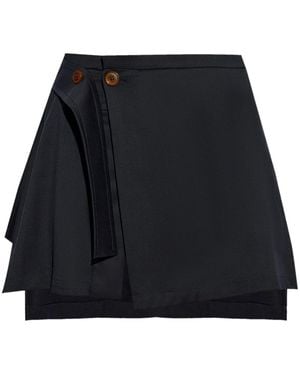 Vivienne Westwood Wool Kilt Skirt - Black