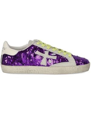 Premiata Stevend 7269 Trainer - Purple