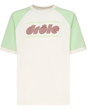 Drole de Monsieur Drole De Monsieur T-Shirts And Polos - White