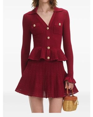 Self-Portrait Dresses - Red