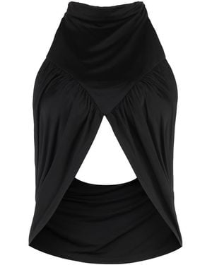 Nina Ricci Viscose Top - Black