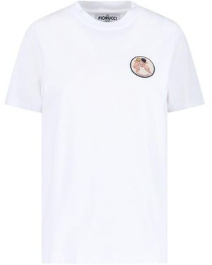 Fiorucci T-Shirt With Logo - White