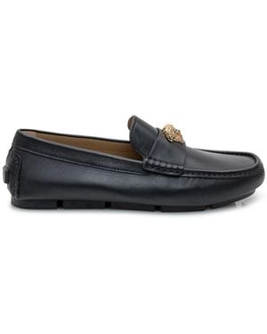 Versace Leather Loafer - White