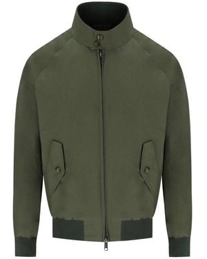 Baracuta G9 Harrington Army Bomber Jacket - Green