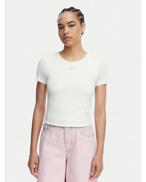 Tommy Hilfiger T-Shirt Athleisure Metal Dw0Dw22284 Slim Fit - Weiß