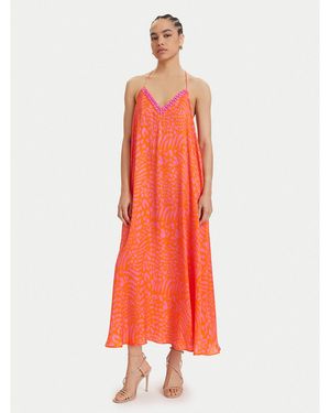 Lola Casademunt Sommerkleid Ls2616030 Regular Fit - Rot