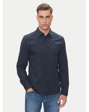 Mustang Hemd Canton 1016238 Slim Fit - Blau