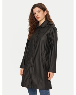 HUNTER Regenjacke Benja Harw0020242 Regular Fit - Schwarz