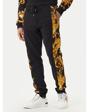 Versace Jeans Couture Jogginghose 80Gaa3C0 Fs196 Regular Fit - Schwarz