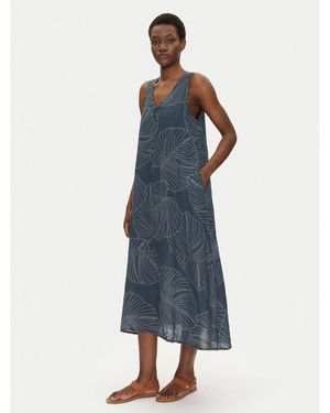 Bomboogie Sommerkleid Aw8391Tlis5 Regular Fit - Blau