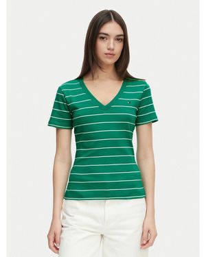 Tommy Hilfiger T-Shirt New Cody Ww0Ww40584 Slim Fit - Grün