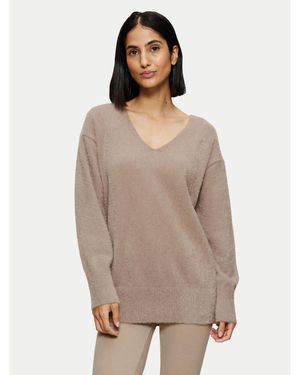 Triumph Pullover Smart Thermal 10221482 Regular Fit - Braun