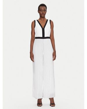 Morgan Jumpsuit 251-Plisma Regular Fit - Weiß