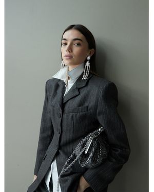 Weekend by Maxmara Ohrclips Callas 2525756095650 - Weiß
