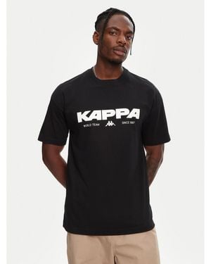 Kappa T-Shirt Nhisso 351S5Mw Regular Fit - Schwarz