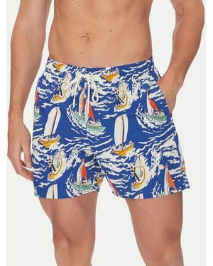 Tommy Hilfiger Badeshorts Um0Um03491 Regular Fit - Blau