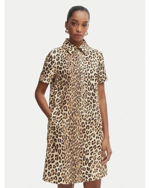 Lola Casademunt Kleid Für Den Alltag Ls2616134 Loose Fit - Braun