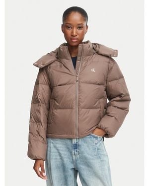 Calvin Klein Daunenjacke Essential Lv047H500G Relaxed Fit - Blau