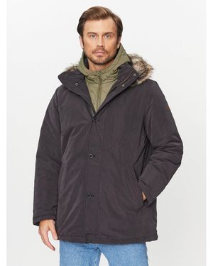 Wrangler Parka 112341094 Relaxed Fit - Grau