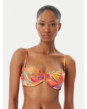 Selmark Bikini-Oberteil Bn916 - Orange